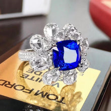 Load image into Gallery viewer, 5.13ct Royal Blue Sapphire
