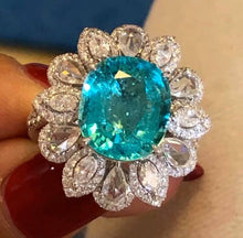 Load image into Gallery viewer, 5.06ct Neon Blue Paraiba, GLASSY PIECE!!
