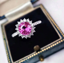 Load image into Gallery viewer, 1.13ct Unheated Vivid Pink Sapphire
