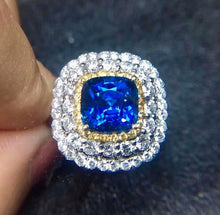 Load image into Gallery viewer, 3.65ct Unheated Royal Blue Sapphire
