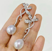 Load image into Gallery viewer, 2.5-3mm Akoya Pearls, 12-13mm Aurora Australian White South Sea Pearl
