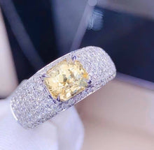 Load image into Gallery viewer, 2.08ct Unheated Vivid Yellow Sapphire
