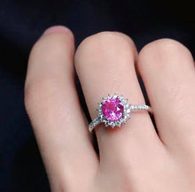 Load image into Gallery viewer, 1.13ct Unheated Vivid Pink Sapphire
