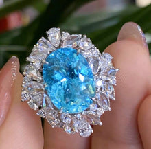 Load image into Gallery viewer, 4.84ct Neon Blue Paraiba
