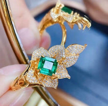 Load image into Gallery viewer, 1ct Vivid Green Emerald
