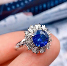 Load image into Gallery viewer, 1.17ct Unheated Royal Blue Sapphire
