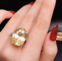 Load image into Gallery viewer, 18.99ct Unheated Intense Yellow Sapphire
