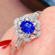 Load image into Gallery viewer, 1ct Unheated Blue Sapphire
