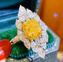 Load image into Gallery viewer, 1.02ct Fancy Yellow Diamond
