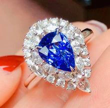 Load image into Gallery viewer, 1.75ct Unheated Cornflower Blue Sapphire
