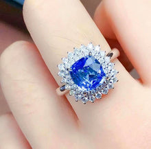 Load image into Gallery viewer, 3.13ct Unheated Cornflower Blue Sapphire
