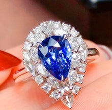 Load image into Gallery viewer, 1.75ct Unheated Cornflower Blue Sapphire
