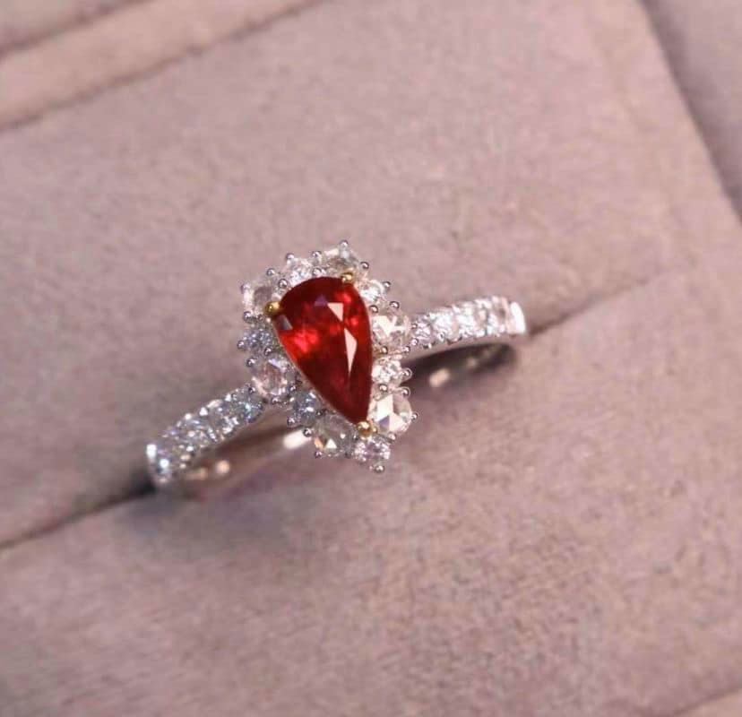 0.75ct Unheated Pigeon Blood Ruby