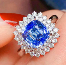 Load image into Gallery viewer, 3.13ct Unheated Cornflower Blue Sapphire
