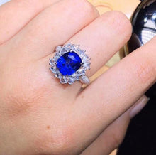 Load image into Gallery viewer, 4.02ct Unheated Royal Blue Sapphire
