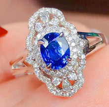 Load image into Gallery viewer, 1.03ct Unheated Royal Blue Sapphire
