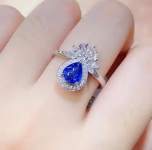 Load image into Gallery viewer, 1.13ct Unheated Blue Sapphire
