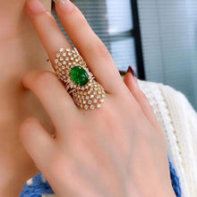 Load image into Gallery viewer, 5.2ct Vivid Green Emerald
