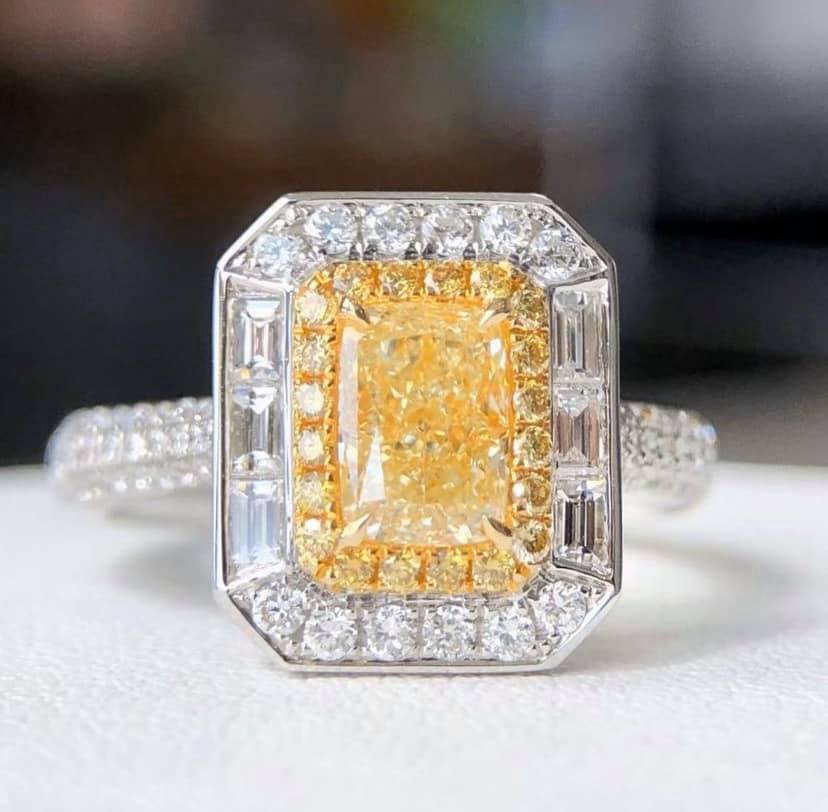 1ct Yellow Diamond