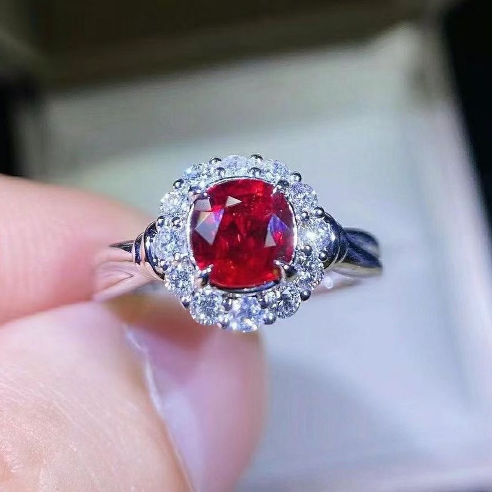 1.08ct Unheated Pigeon Blood Ruby