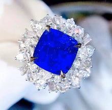 Load image into Gallery viewer, 4.02ct Unheated Royal Blue Sapphire
