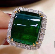 Load image into Gallery viewer, 25ct MUZO Green Emerald (14.9*17.3)
