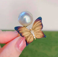 Load image into Gallery viewer, 11-12mm Australian White South Sea Pearl, Full Round, Flawless
