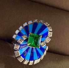 Load image into Gallery viewer, 1.611ct MUZO Green Emerald INSIGNIFICANT Oil, Glassy Piece!
