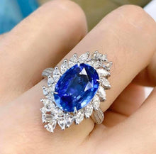 Load image into Gallery viewer, 4.07ct Unheated Royal Blue Sapphire
