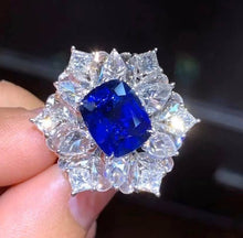 Load image into Gallery viewer, 4.54ct BURMA Unheated Royal Blue Sapphire
