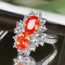 Load image into Gallery viewer, 1.59 + 1.24ct Padparadscha Sapphire
