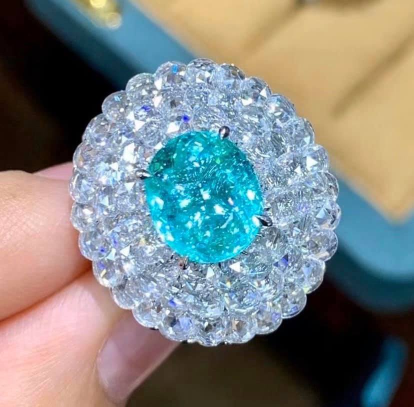 3.22ct Neon Blue Paraiba