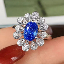 Load image into Gallery viewer, 2.62ct Unheated Cornflower Blue Sapphire
