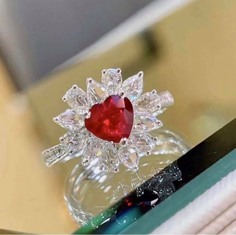 1.03ct Unheated Pigeon Blood Ruby