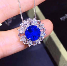 Load image into Gallery viewer, 4.04ct Unheated Royal Blue Sapphire
