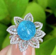Load image into Gallery viewer, 4.92ct Neon Blue Cabochon Paraiba
