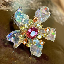 Load image into Gallery viewer, 5.8ct Opal &amp; Spinel
