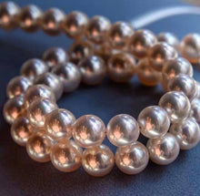 Load image into Gallery viewer, 8-8.5mm Top Quality Tennyo Pearls! full Round, Excellent Luster!
