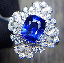 Load image into Gallery viewer, 2.31ct Unheated Vivid Blue Sapphire
