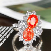 Load image into Gallery viewer, 1.59 + 1.24ct Padparadscha Sapphire
