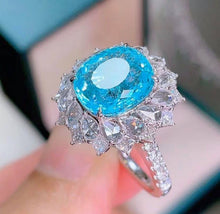 Load image into Gallery viewer, 4.7ct VIBRANT BRILLIANCE Neon Blue Paraiba
