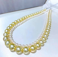 Load image into Gallery viewer, 8-10.9mm CHAKIN Pearls, Full Round, Excellent Luster, Insignificant Flaw!!!
