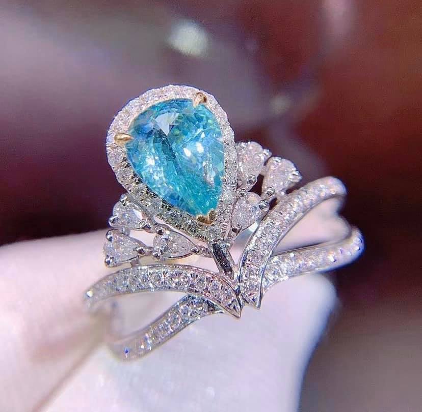 0.98ct Neon Blue Paraiba