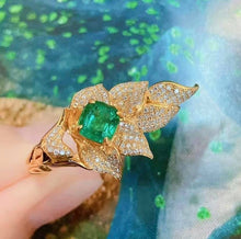 Load image into Gallery viewer, 1ct Vivid Green Emerald
