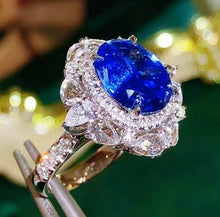 Load image into Gallery viewer, 4.28ct Unheated Blue Sapphire

