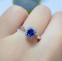 Load image into Gallery viewer, 0.85ct Blue Sapphire
