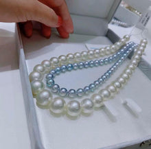 Load image into Gallery viewer, 11-13.1mm South Sea Pearl &amp; 7.5-8mm Akoya Pearls
