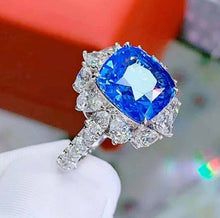 Load image into Gallery viewer, 6.12ct Unheated Cornflower Blue Sapphire
