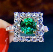 Load image into Gallery viewer, 1ct Vivid Green Emerald, Electric green
