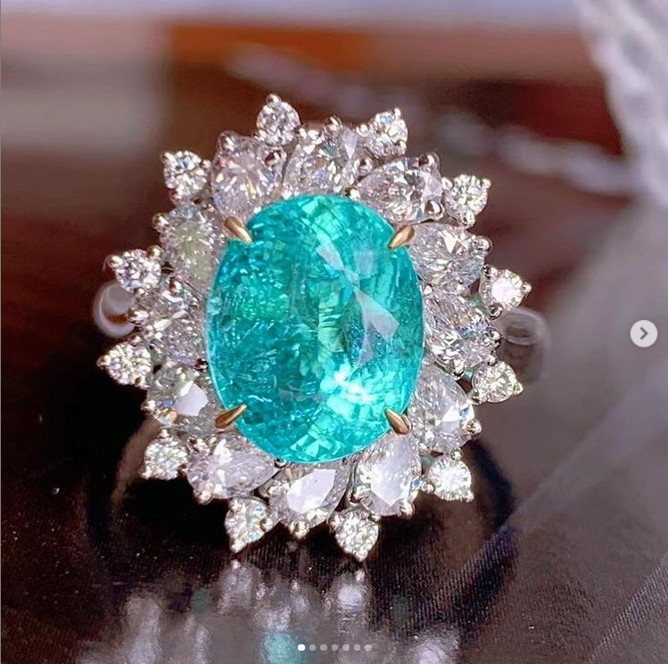 3.82ct Neon Paraiba